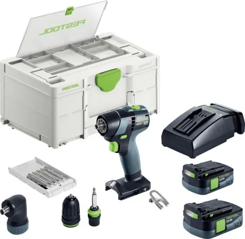 Festool Akku-Bohr-/Schraubendreher TXS 12 2,5-Set