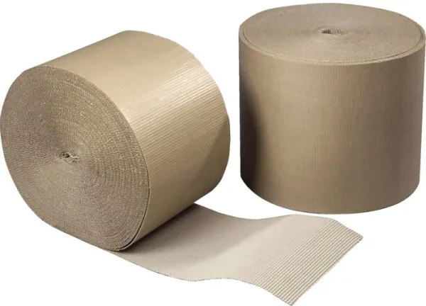 Wellpappe 150cmx70m braun