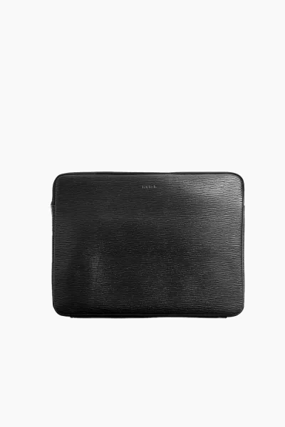 COMPUTER SLEEVE 13 MATTE MOTION - Schwarz - Hvisk - Schwarz One size